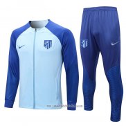 Chandal de Chaqueta del Atletico Madrid 2022 2023 Azul