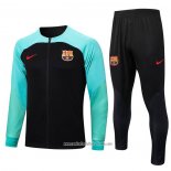 Chandal de Chaqueta del Barcelona 2022 2023 Negro