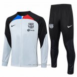 Chandal de Chaqueta del Barcelona 2023 2024 Gris