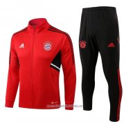 Chandal de Chaqueta del Bayern Munich 2022 2023 Nino Rojo
