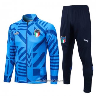 Chandal de Chaqueta del Italia 2022 2023 Azul