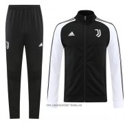 Chandal de Chaqueta del Juventus 2022 2023 Negro y Blanco