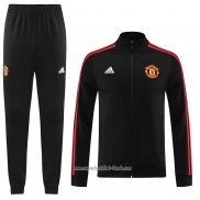 Chandal de Chaqueta del Manchester United 2023 2024 Negro