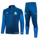 Chandal de Chaqueta del Olympique Marsella 2023 2024 Azul Oscuro