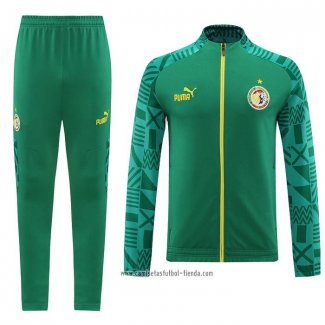 Chandal de Chaqueta del Senegal 2022 2023 Verde