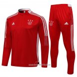 Chandal de Sudadera del Ajax 2021 2022 Rojo