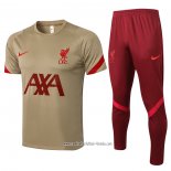 Chandal del Liverpool 2021 2022 Manga Corta Amarillo