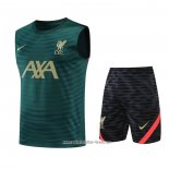 Chandal del Liverpool 2022 2023 Sin Mangas Verde