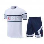 Chandal del Paris Saint-Germain 2022 2023 Manga Corta Blanco - Pantalon Corto