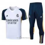 Chandal del Real Madrid 2023 2024 Manga Corta Blanco