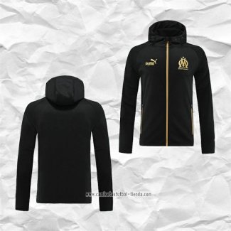 Chaqueta con Capucha del Olympique Marsella 2022 2023 Negro