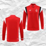 Chaqueta del AC Milan 2023 2024 Rojo