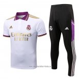 Conjunto Polo del Real Madrid 2022 2023 Blanco