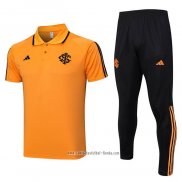 Conjunto Polo del SC Internacional 2023 2024 Naranja