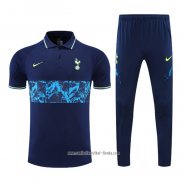 Conjunto Polo del Tottenham Hotspur 2022 2023 Azul Oscuro