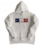 Sudadera con Capucha del Francia 2022 2023 Blanco