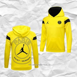 Sudadera con Capucha del Paris Saint-Germain Jordan 2023 2024 Amarillo