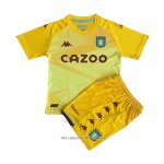 Camiseta Aston Villa Portero 2021 2022 Nino Amarillo