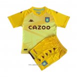 Camiseta Aston Villa Portero 2021 2022 Nino Amarillo