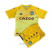 Camiseta Aston Villa Portero 2021 2022 Nino Amarillo