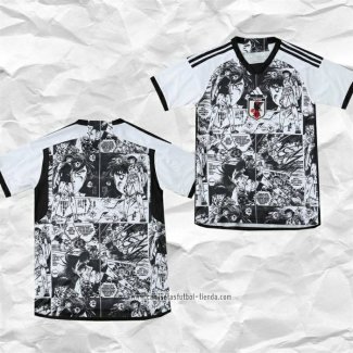 Camiseta Japon Anime 2024 2025 Negro y Blanco Tailandia