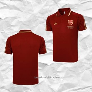 Camiseta Polo del Arsenal 2023 2024 Rojo