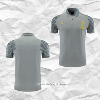 Camiseta Polo del Liverpool 2022 2023 Gris