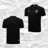 Camiseta Polo del Olympique Marsella 2021 2022 Negro