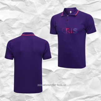 Camiseta Polo del Paris Saint-Germain Jordan 2021 2022 Purpura