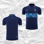 Camiseta Polo del Tottenham Hotspur 2022 2023 Azul Oscuro