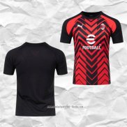 Camiseta Pre Partido del AC Milan 2023 Rojo