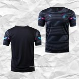 Camiseta Pre Partido del Manchester City 2022 Negro