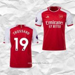 Camiseta Primera Arsenal Jugador Trossard 2023 2024