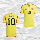 Camiseta Primera Colombia Jugador James 2022
