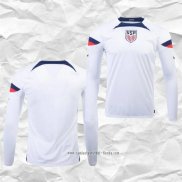 Camiseta Primera Estados Unidos 2022 Manga Larga