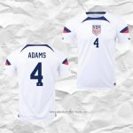 Camiseta Primera Estados Unidos Jugador Adams 2022