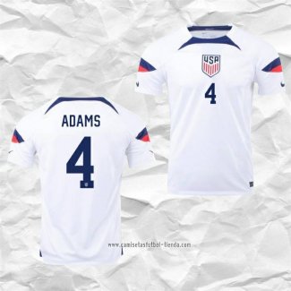 Camiseta Primera Estados Unidos Jugador Adams 2022