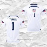 Camiseta Primera Estados Unidos Jugador Turner 2022