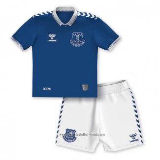 Camiseta Primera Everton 2023 2024 Nino