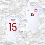 Camiseta Primera Polonia Jugador Glik 2022