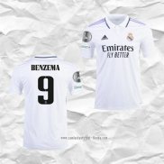 Camiseta Primera Real Madrid Jugador Benzema 2022 2023