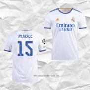 Camiseta Primera Real Madrid Jugador Valverde 2021 2022