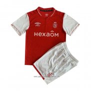 Camiseta Primera Stade de Reims 2023 2024 Nino