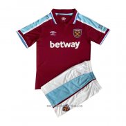 Camiseta Primera West Ham 2021 2022 Nino