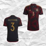 Camiseta Segunda Alemania Jugador Halstenberg 2022