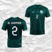 Camiseta Segunda Arabia Saudita Jugador Al-Ghannam 2022