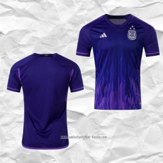 Camiseta Segunda Argentina 3 Estrellas 2022