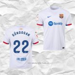 Camiseta Segunda Barcelona Jugador Gundogan 2023 2024