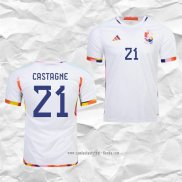 Camiseta Segunda Belgica Jugador Castagne 2022