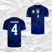 Camiseta Segunda Estados Unidos Jugador Sauerbrunn 2022